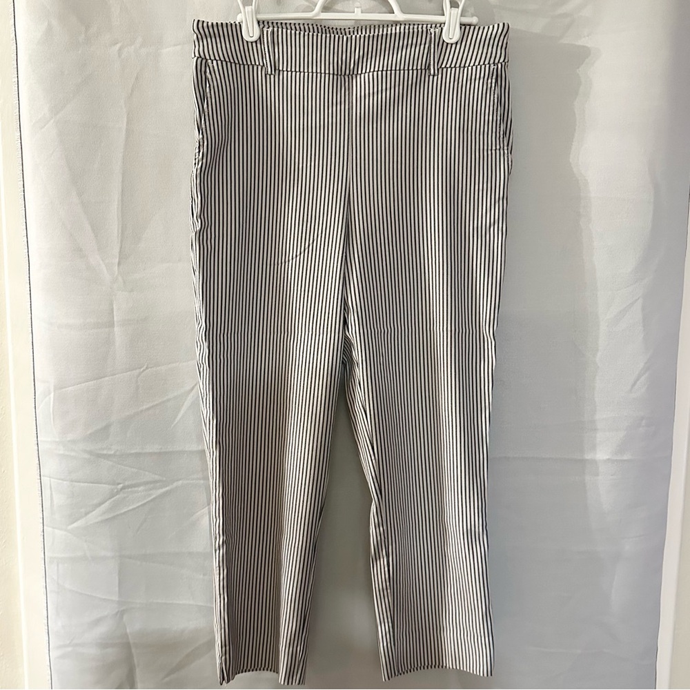 Hilary Radley Striped Dress Pants Size M